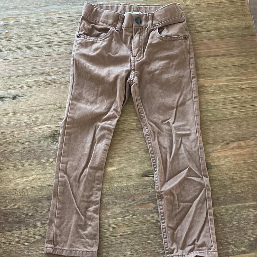 Brown chino pants